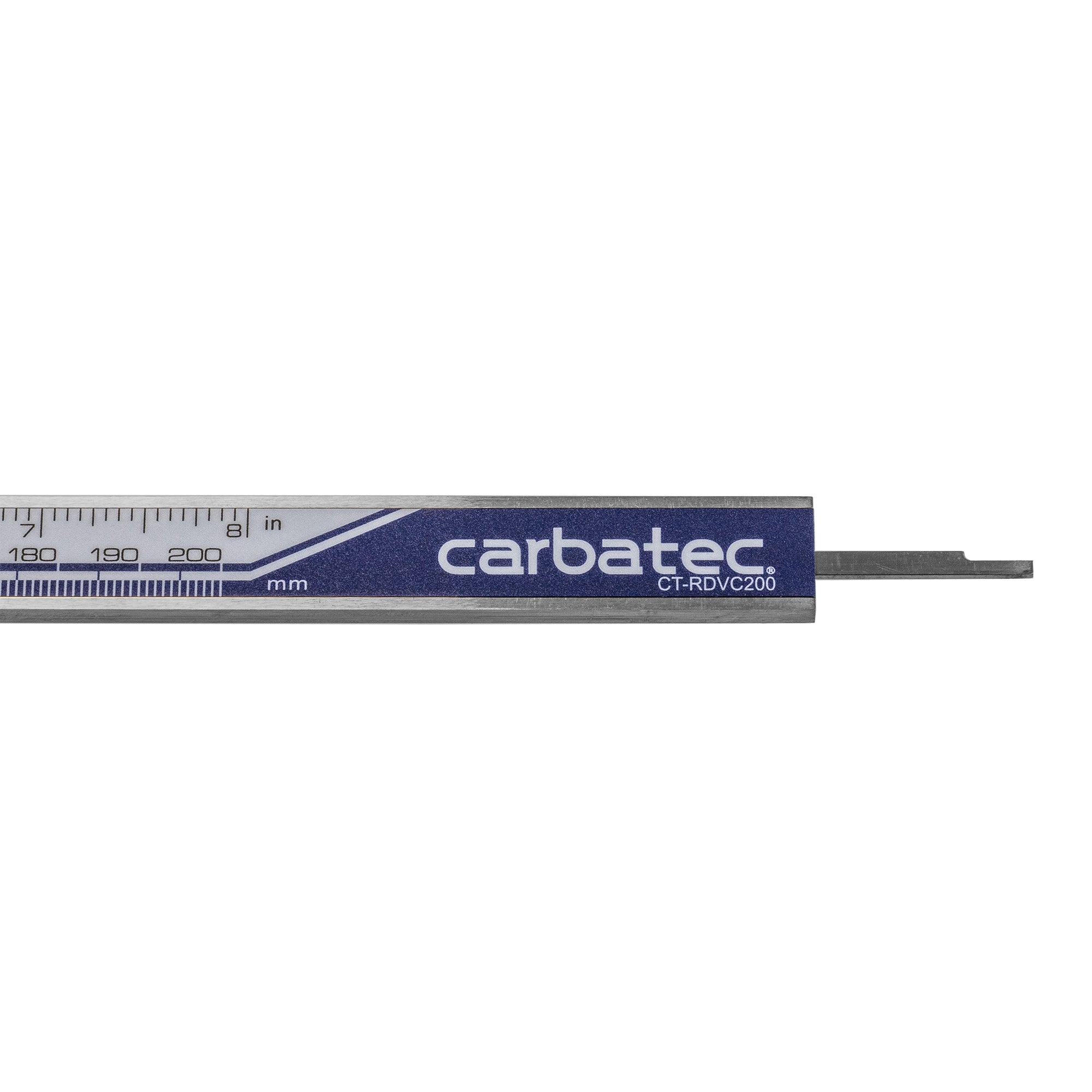 Buy Carbatec Rechargeable Digital Vernier Calipers 200mm by CARBATEC ...