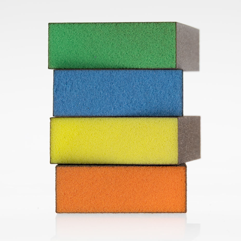 Carbatec 220 Grit Sanding Block - Twin Pack