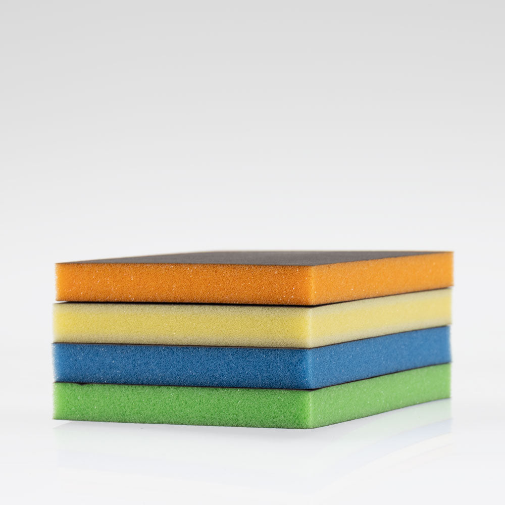 Carbatec 600 Grit Sanding Sponge - Twin Pack