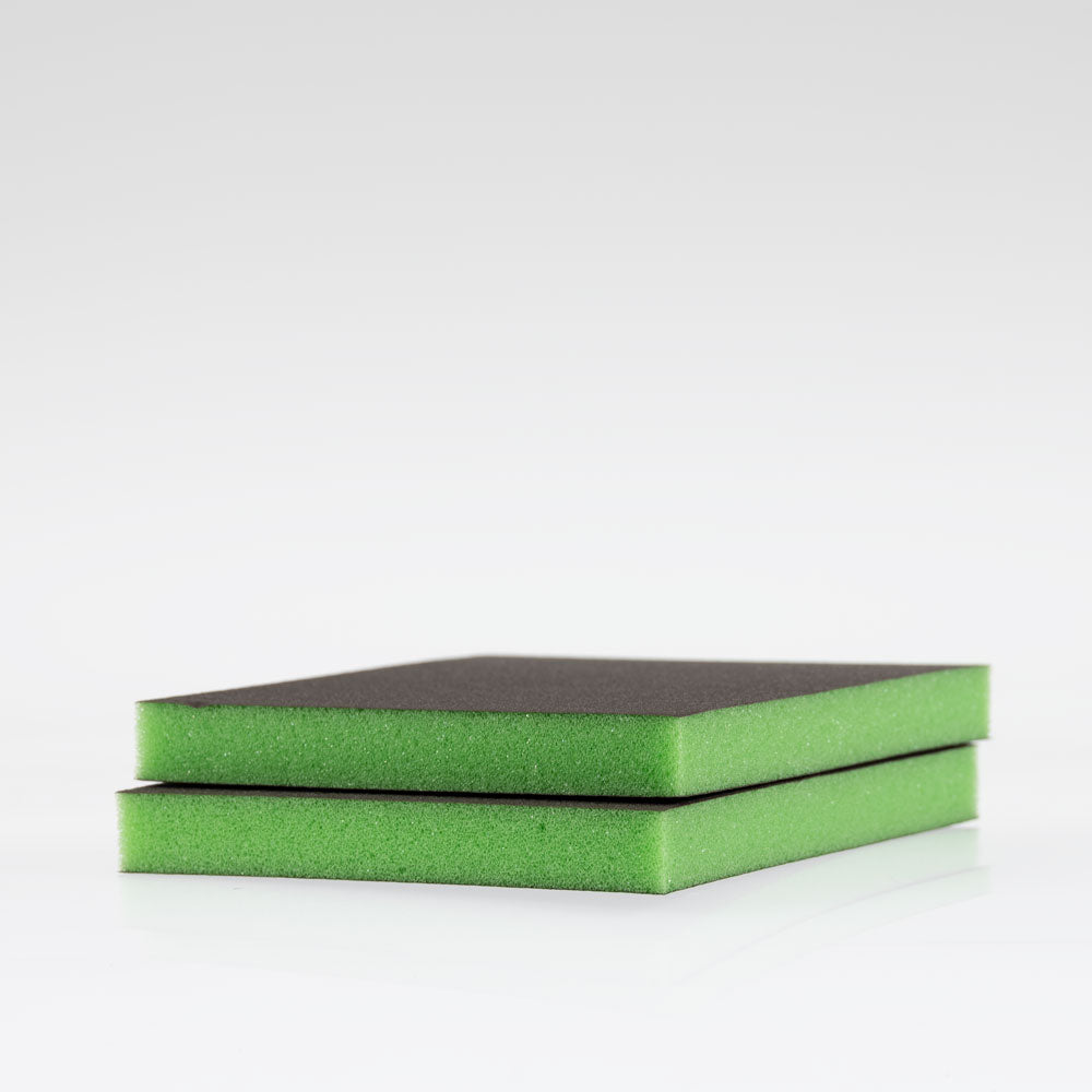 Carbatec 600 Grit Sanding Sponge - Twin Pack