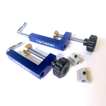 Carbatec Universal Fence Clamps - Pair