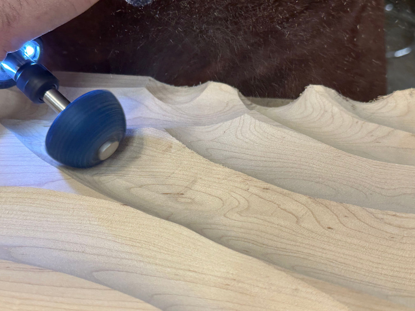 Kutzall 2-1/2" Contour Wheel 3/8" Bore (Extreme Coarse)