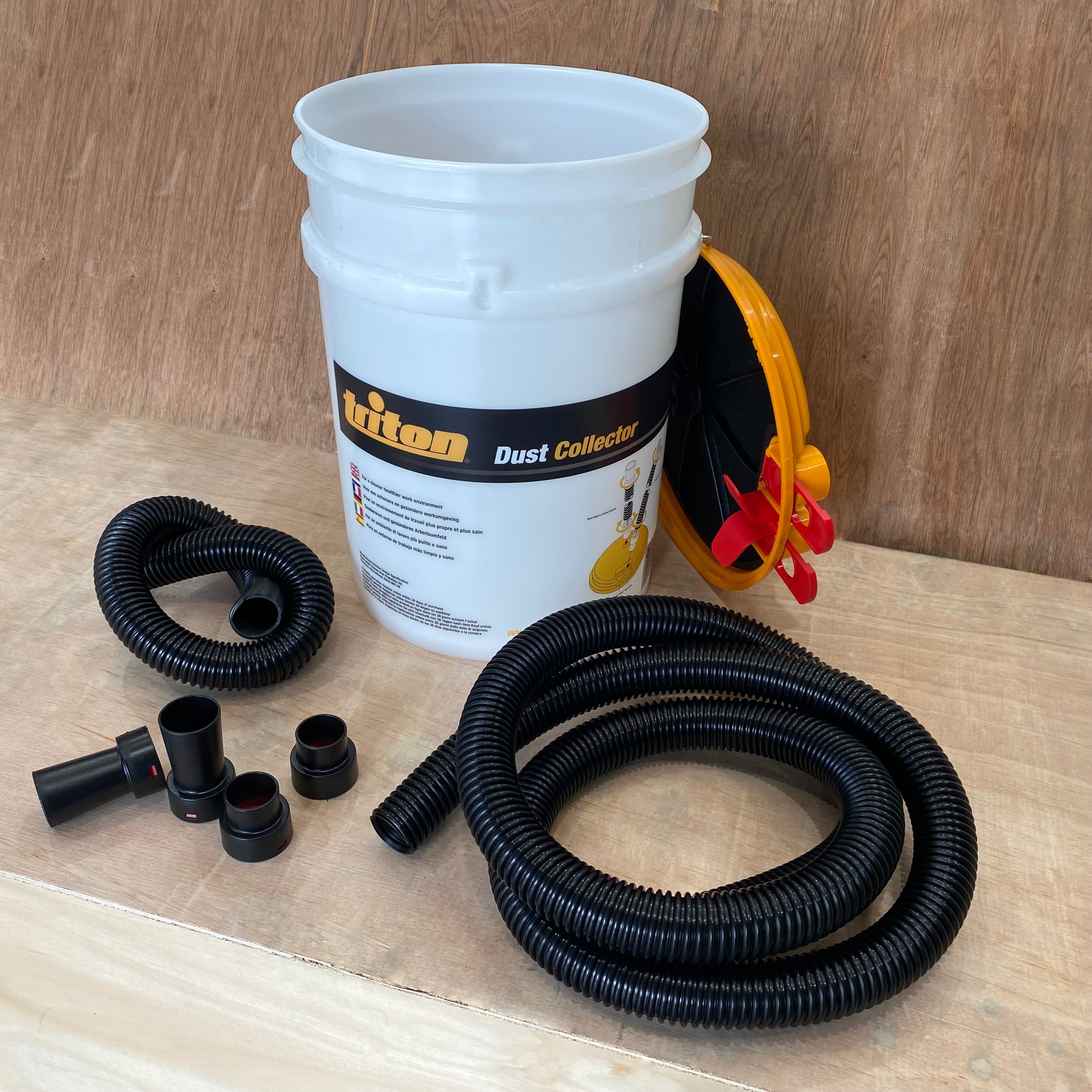 Buy Triton Dust Collection Bucket 23 Litre by TRITON online - Carbatec