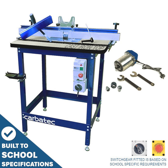 Buy Carbatec Cast Iron Router Table (Fixed) - Built to School ...