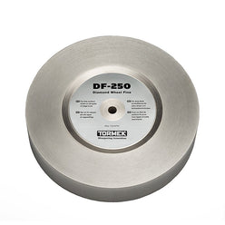 Tormek 200mm Fine Diamond Wheel 600 grit for versatile sharpening of steel, ceramic, and carbide tools.