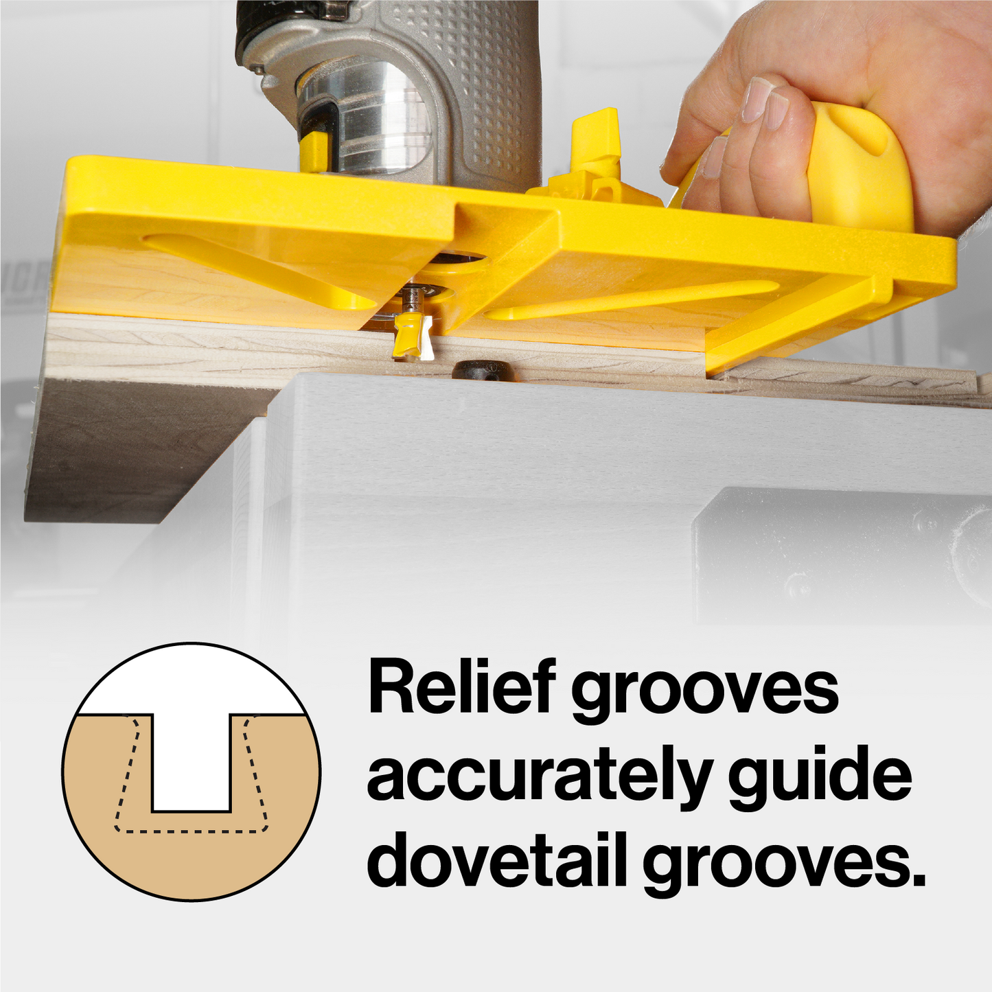 Microjig Matchfit grid routing guide kit with bits
