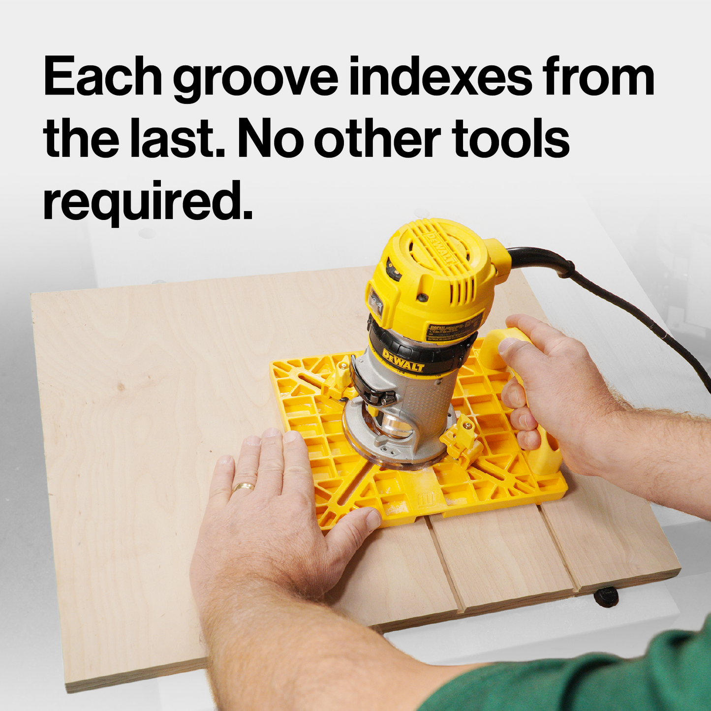 Microjig Matchfit grid routing guide kit with bits