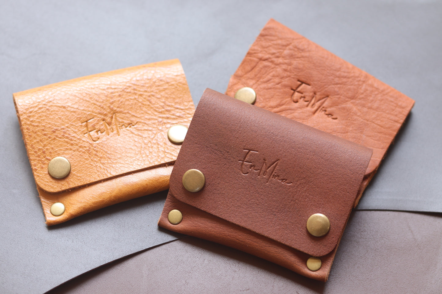 En Mina Leather Spokeshave Cover