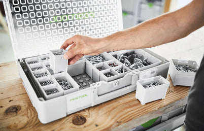 Festool Systainer3 Medium 89mm x 396mm 22 Compartment Organiser