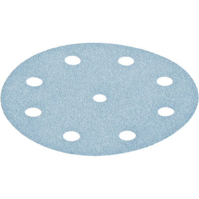 Festool Granat Abrasive Disc x10 - 9 Hole 125mm 120 Grit