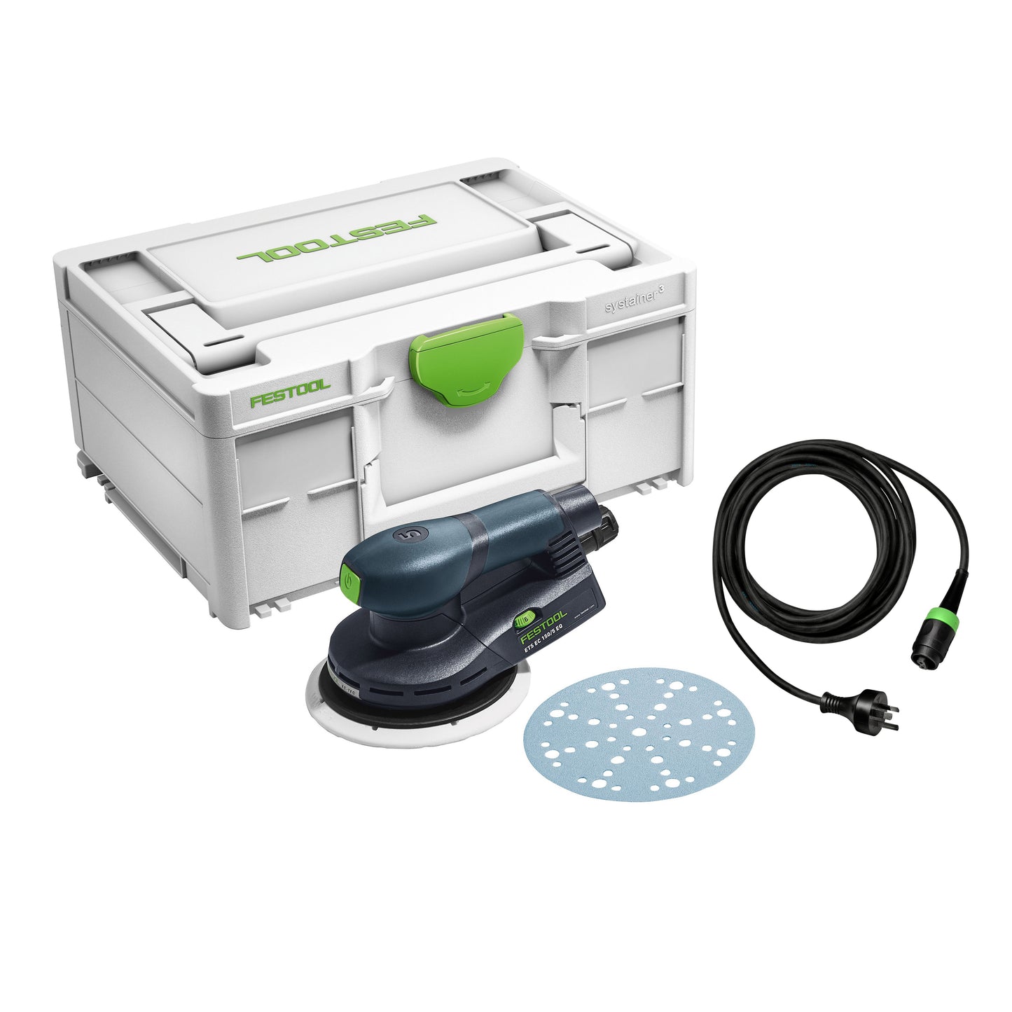 Festool ETS EC 150mm Brushless Random Orbital 5mm Sander in Systainer