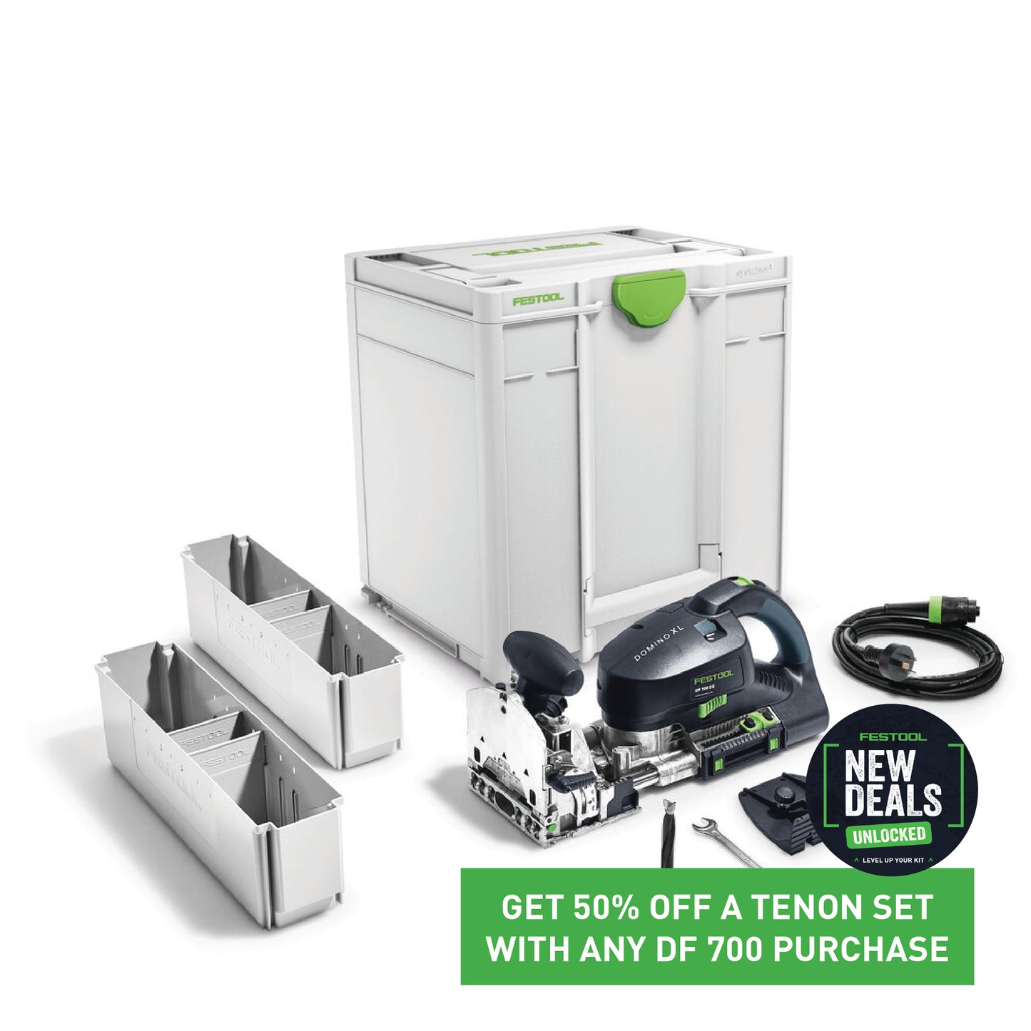 DF 700 DOMINO Joining Machine in Systainer