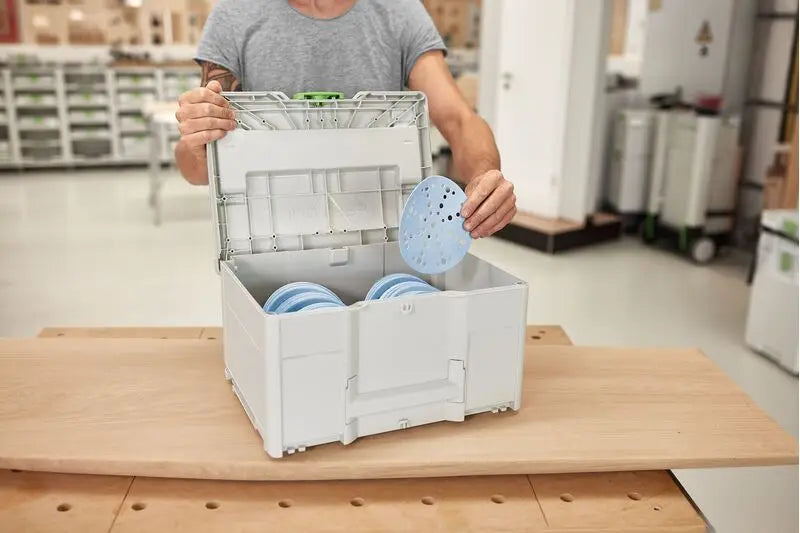 Granat Abrasive Disc Systainer Set 150mm 48 Hole