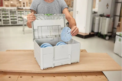 Granat Abrasive Disc Systainer Set 150mm 48 Hole