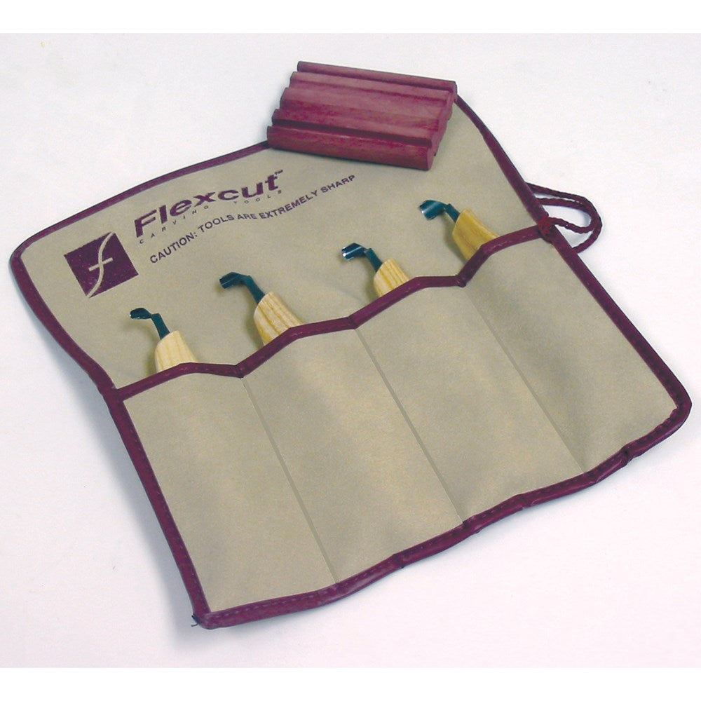 Buy Flexcut Four Piece Scorp Set by FLEXCUT online - Carbatec