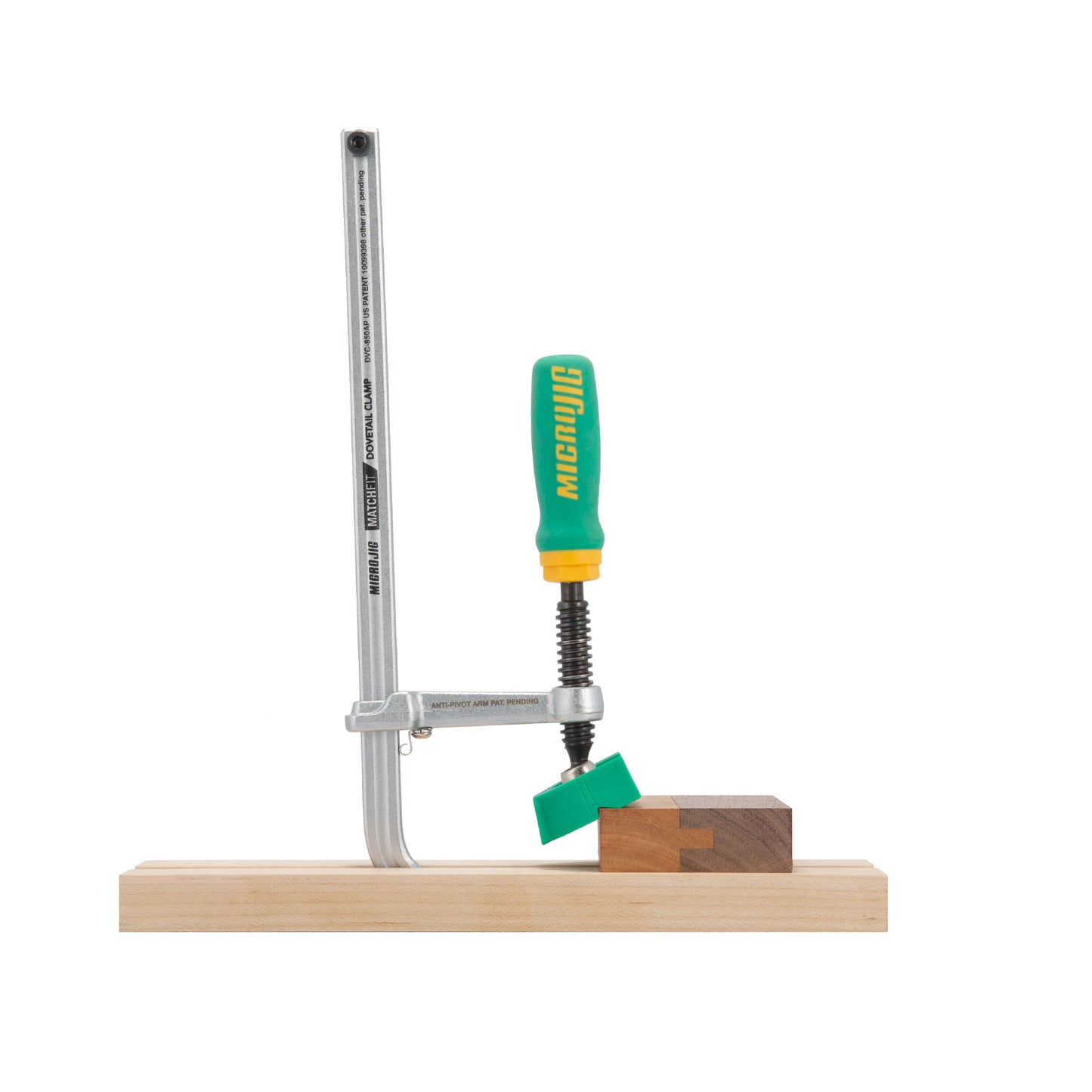 Microjig Matchfit Dovetail AP Clamp with X-Pad