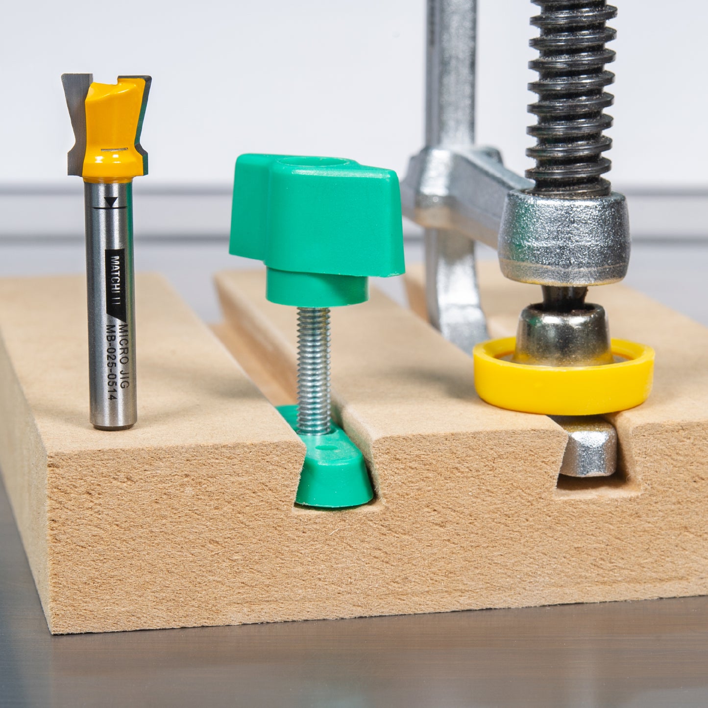 Microjig Matchfit dovetail router bit (1/4" shank)