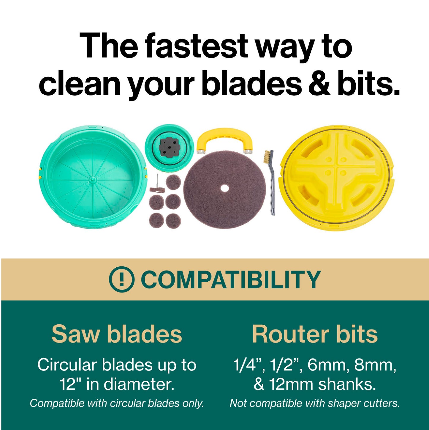 Microjig Bladeclean blade and bit cleaning system