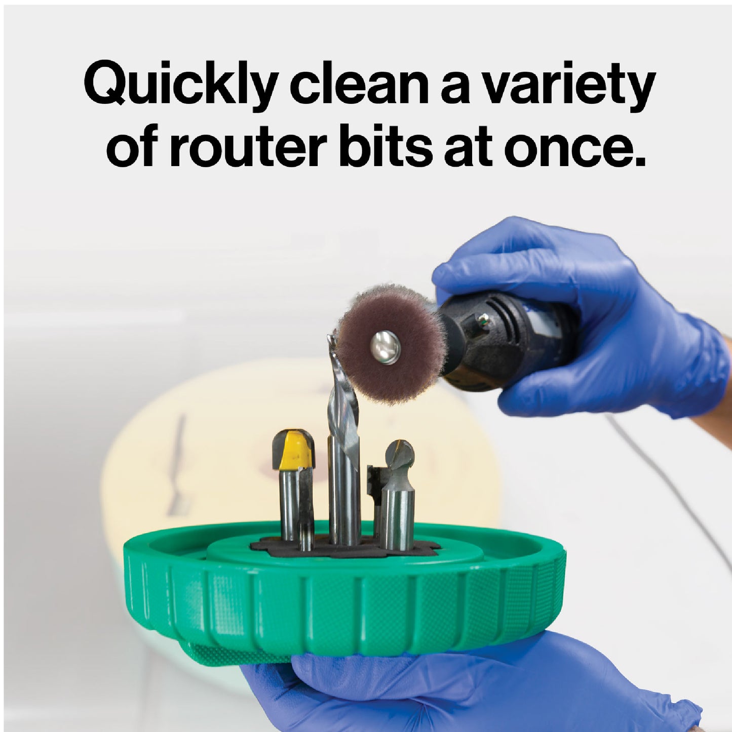 Microjig Bladeclean blade and bit cleaning system