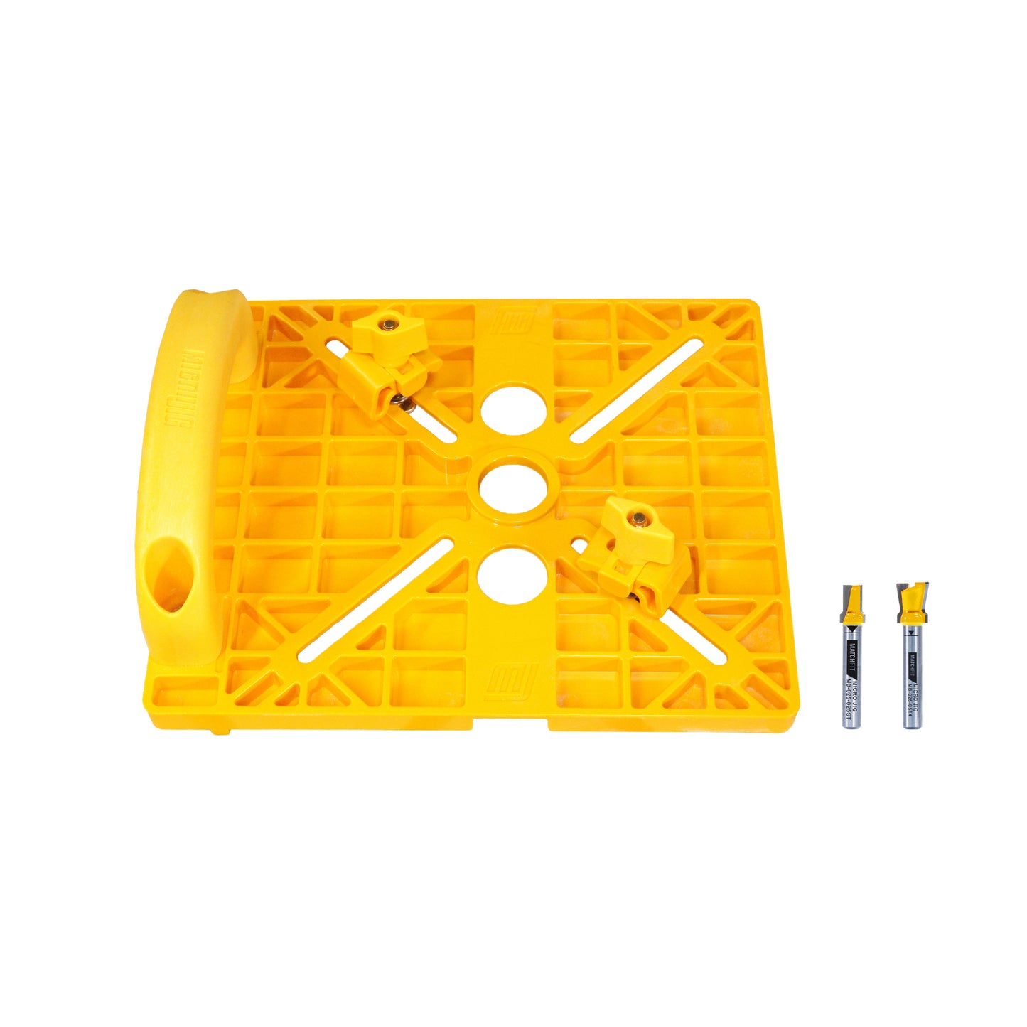 Microjig Matchfit grid routing guide kit with bits