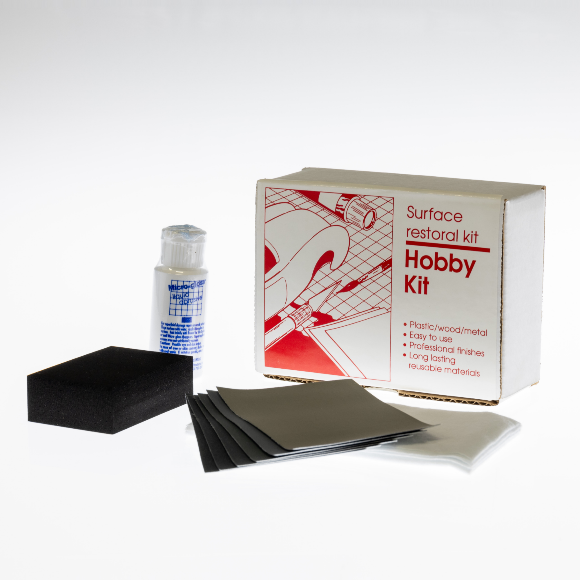 Buy Micro-Mesh Hobby Kit with Micro Gloss by MICRO SURFACE FINISHING ...
