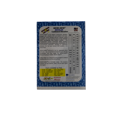 Micro-Mesh Polishing Swabs 3" Set of 12 Variety
