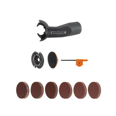 Arbortech Mini Grinder MG1000 Base Unit with Battery, Charger & Woodworking Pack