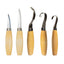 Mora Set of 5 Spoon Carving Knives