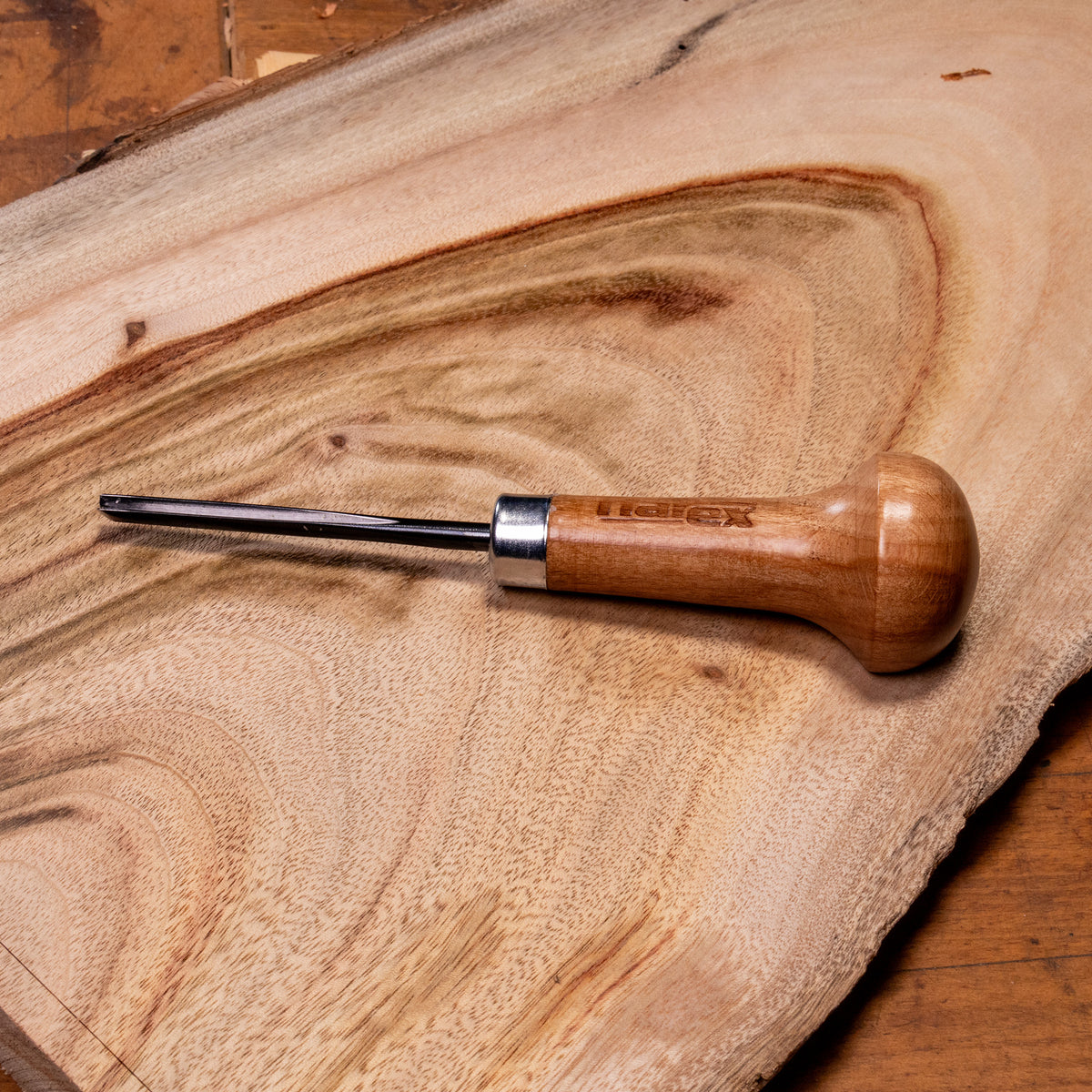 Narex PROFI Palm Carving Chisel Sweep V-Tool 3mm