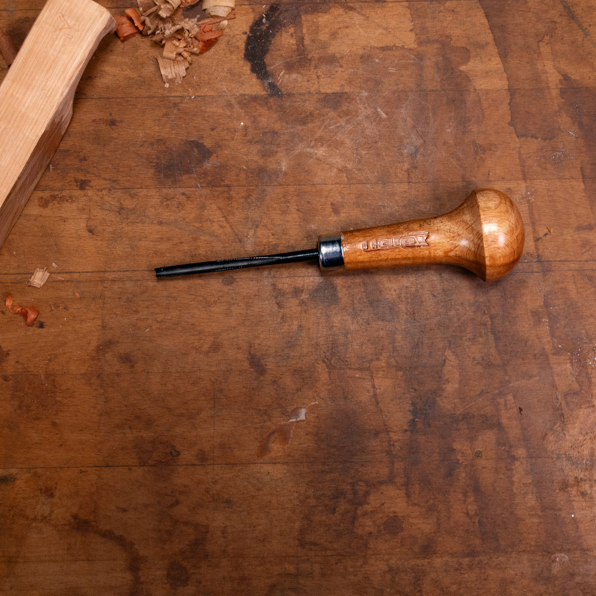 Narex PROFI Palm Carving Chisel Sweep V-Tool 3mm