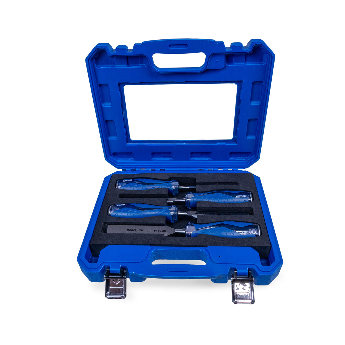 Narex Heavy Duty Impact Chisel 4 Piece Set