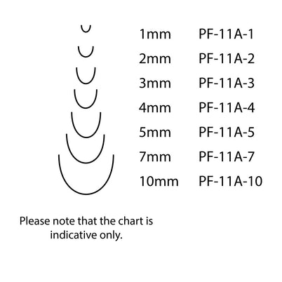 Pfeil Chisel Spoon Bent - 5mm - #11A