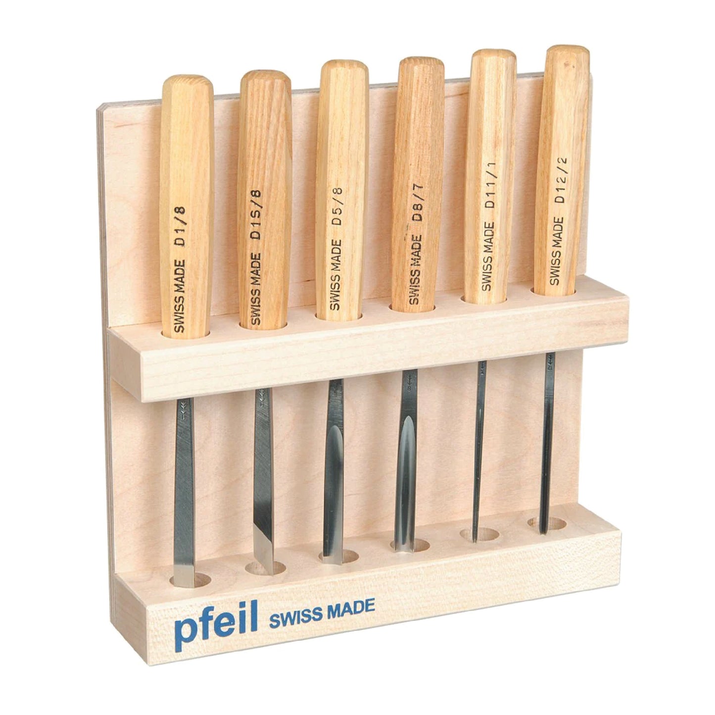Pfeil Carving Set - 6 Piece incl Storage Rack