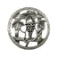 Carbatec Pewter Potpourri Lid - Grapevine