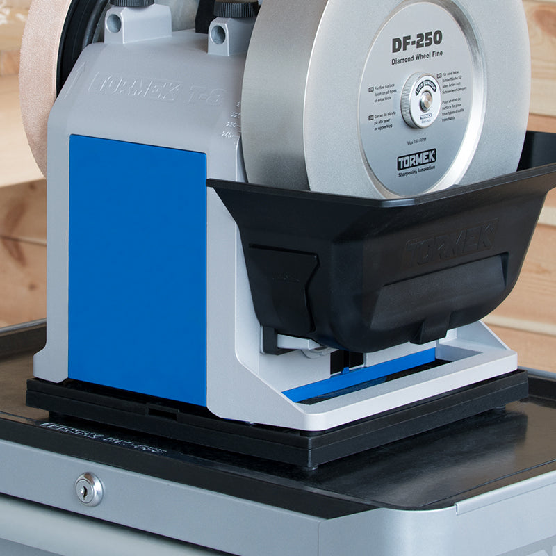 Tormek RB-180 Rotating Base for easily rotating sharpening machines during use.