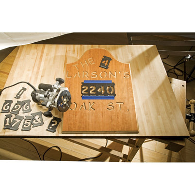 Rockler 2-1/4" Interlock Signmaker's Lettering Kit