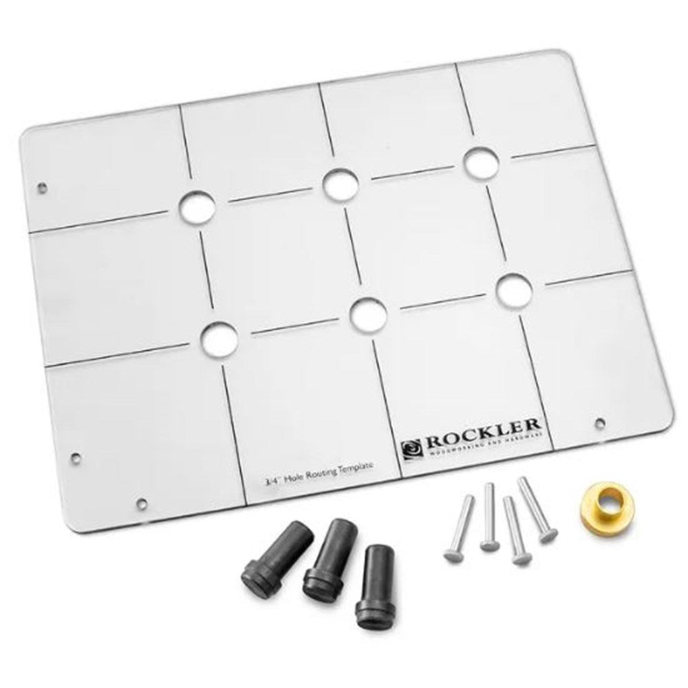 Buy Rockler Dog Hole Routing Template by ROCKLER online - Carbatec