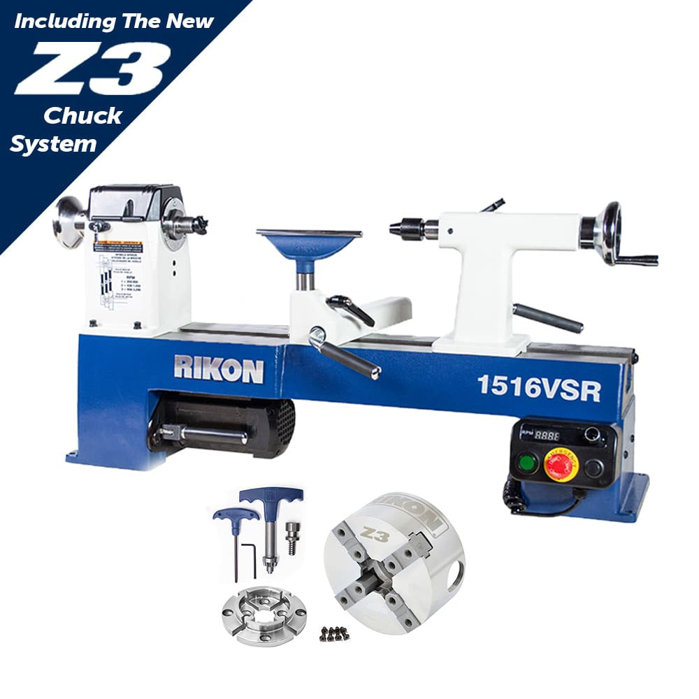 Buy Rikon Benchtop Mini Lathe by RIKON online - Carbatec