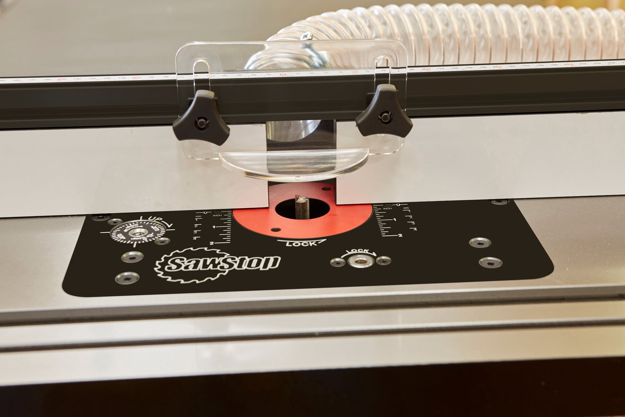 Buy SawStop Router Lift - suit fixed base routers by SAWSTOP online ...