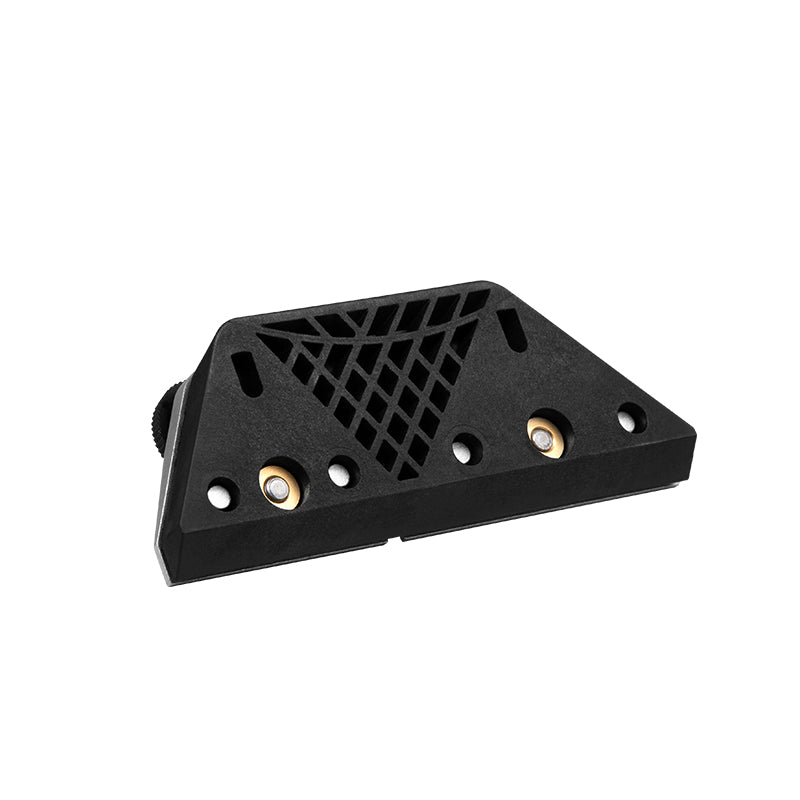 Tormek SC-60 Scissors Jig for precision sharpening of kitchen scissors and shears, with 60° angle setting, low-friction design, and secure clamping, compatible with Tormek T-2, T-4, and T-8.