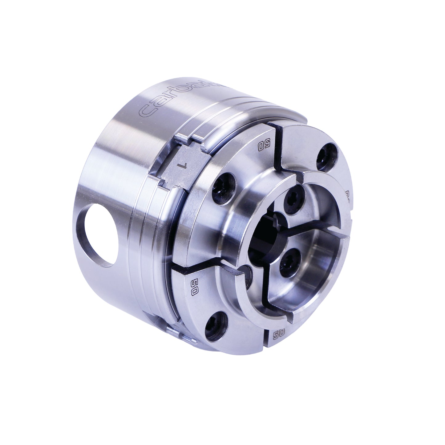 Carbatec 90mm Four JawOpen Back Scroll Chuck