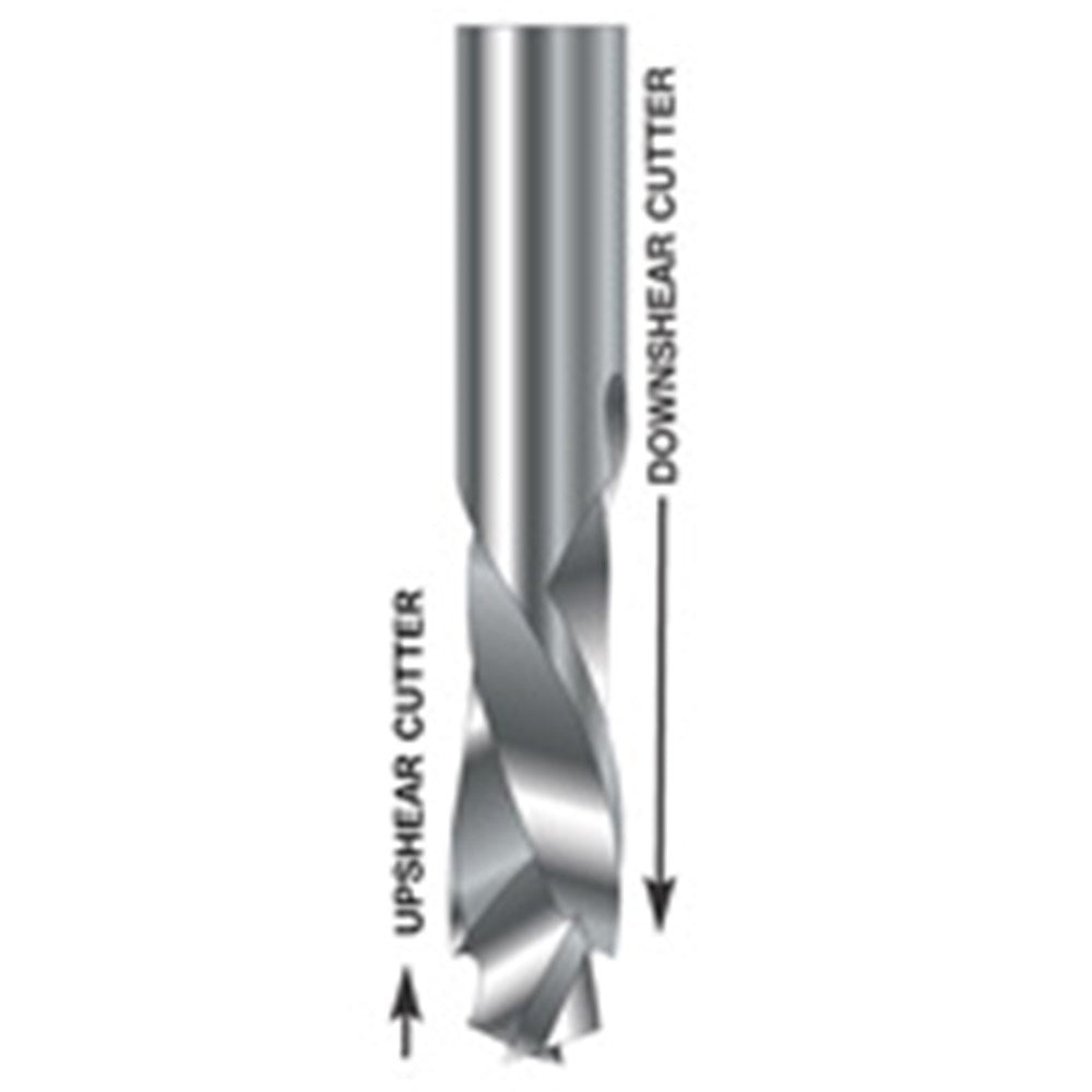 Buy Carbatec Compression Up / Downcut Spiral Bit by CARBATEC online ...