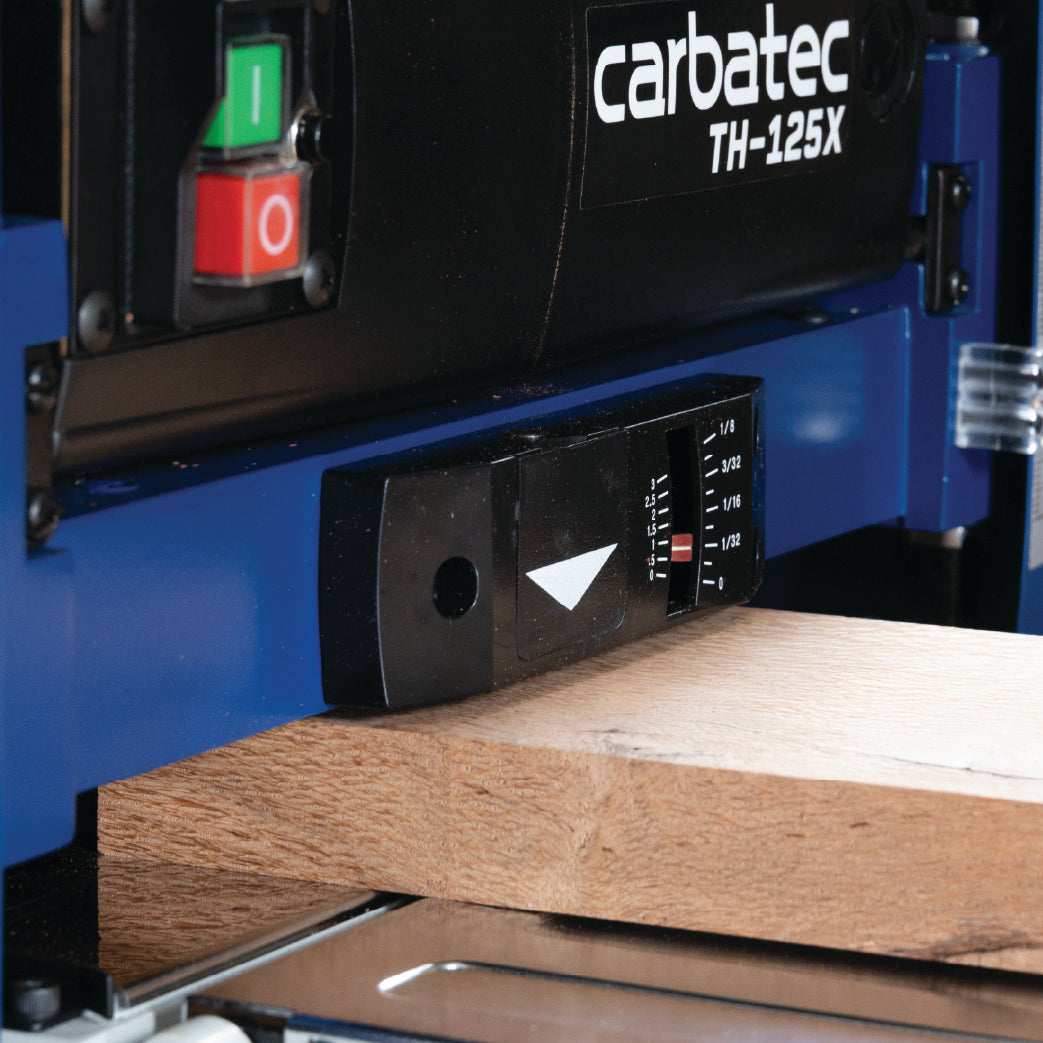 Carbatec 317mm Spiral Head Benchtop Thicknesser