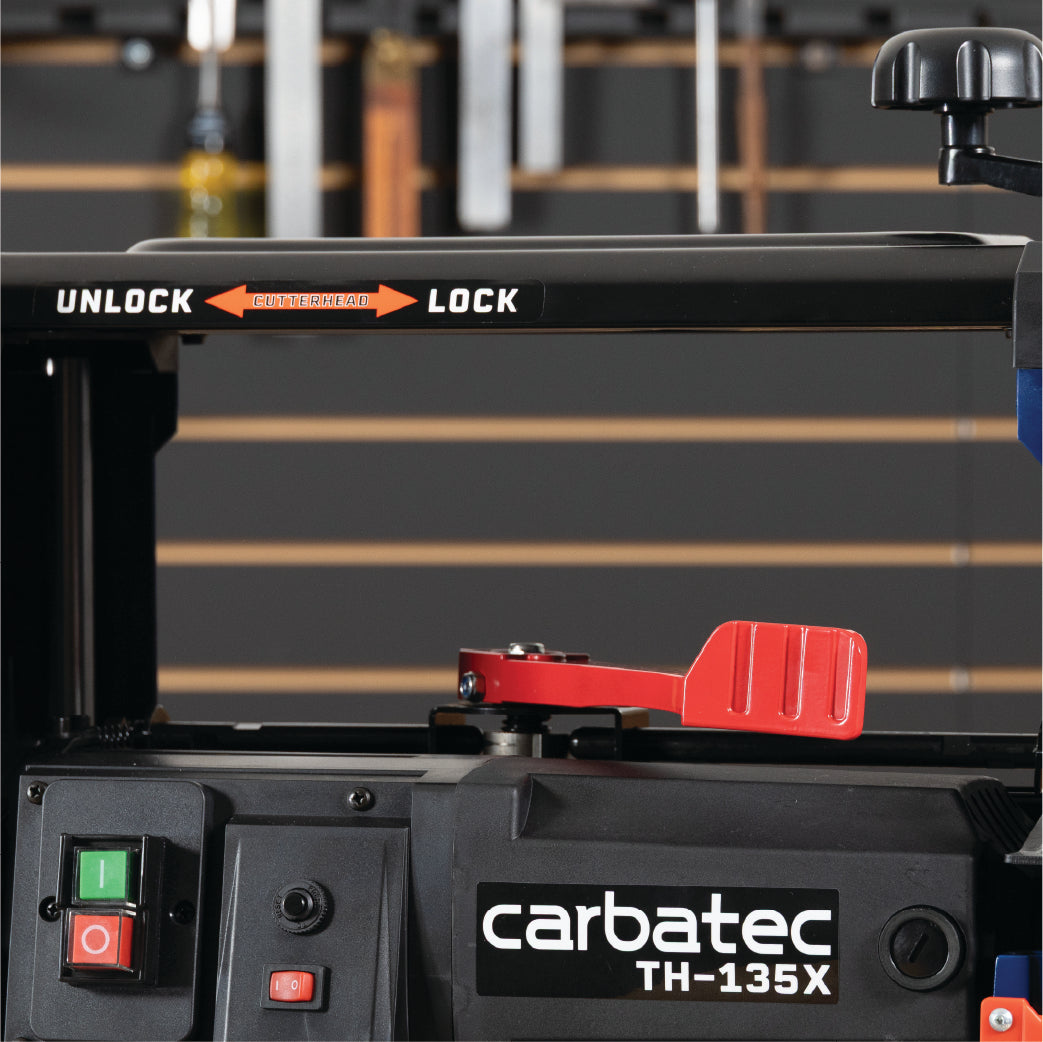 Carbatec 330mm Helical Head Benchtop Thicknesser