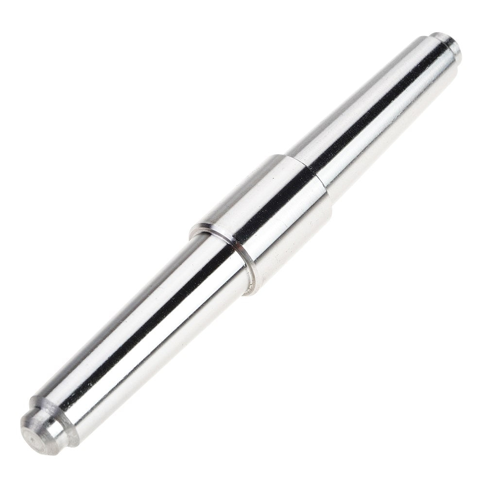 A silver-colored Nova Morse Taper Aligner tool with a metallic finish, used for aligning morse tapers with lathes.