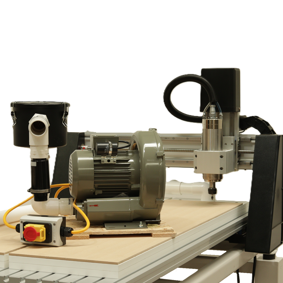 i2R Top Mount Vacuum Clamp Table 610 x 915mm - Complete Kit