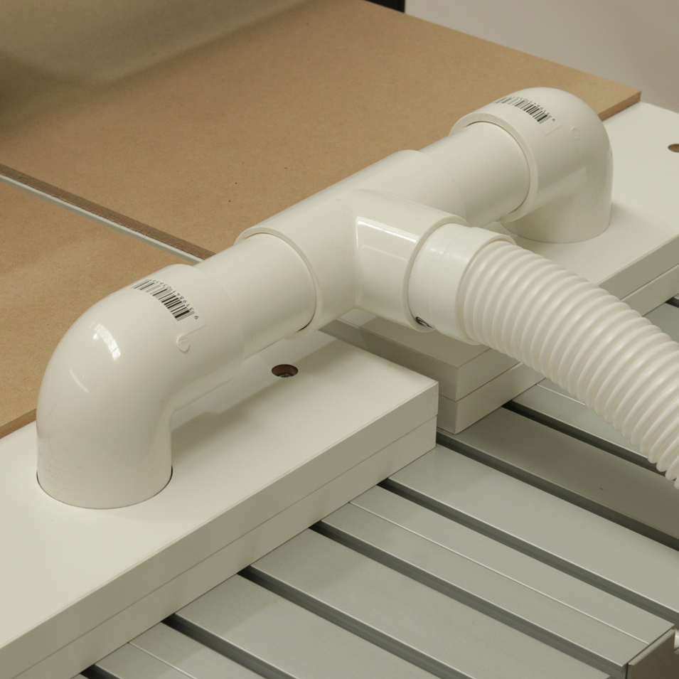 i2R Top Mount Vacuum Clamp Table 610 x 915mm - Complete Kit