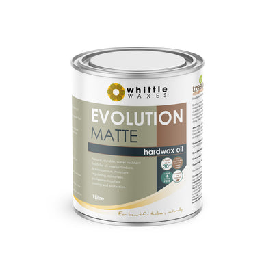 Whittle Waxes Evolution Matte Hardwax Oil - 1L