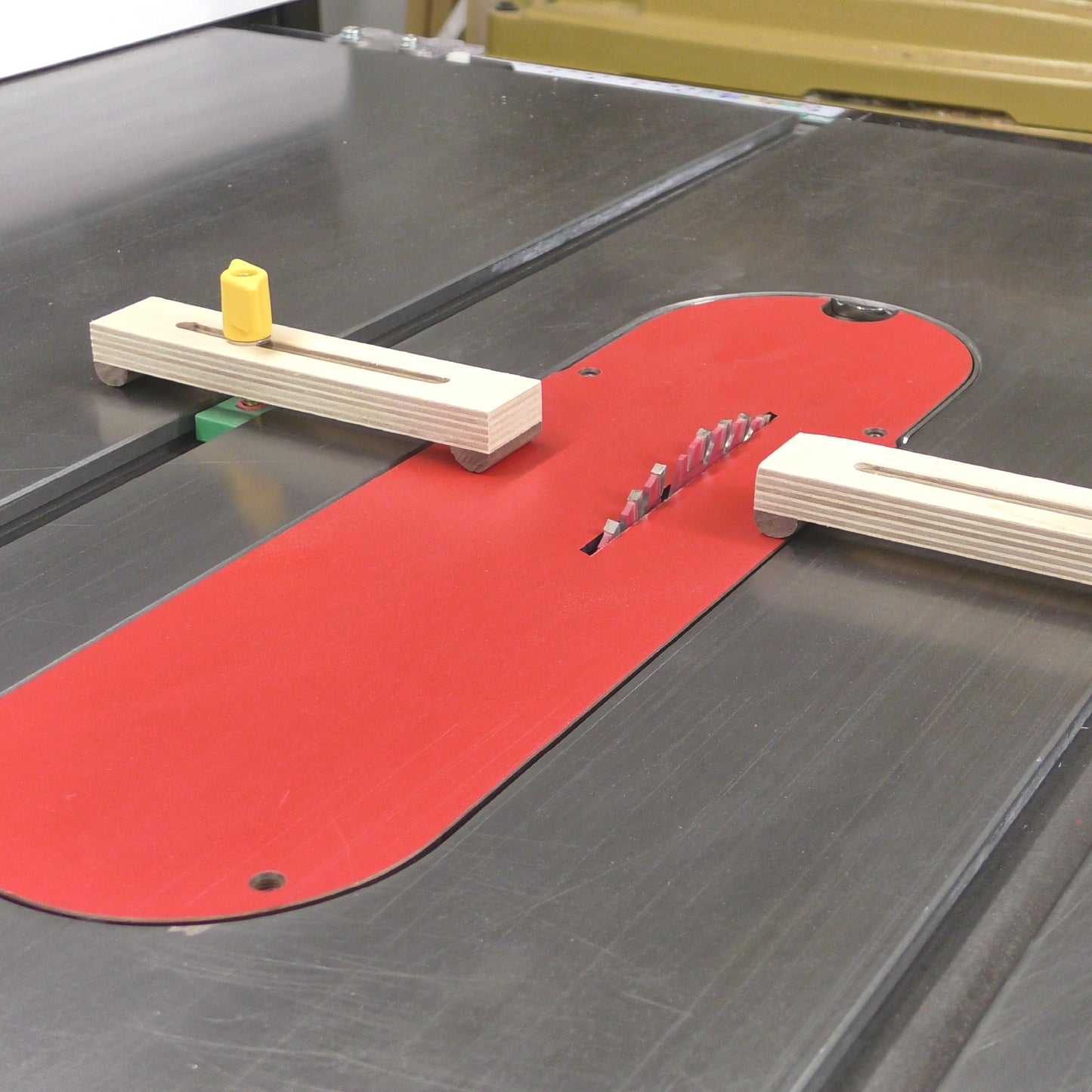 Microjig Zeroplay miter stop