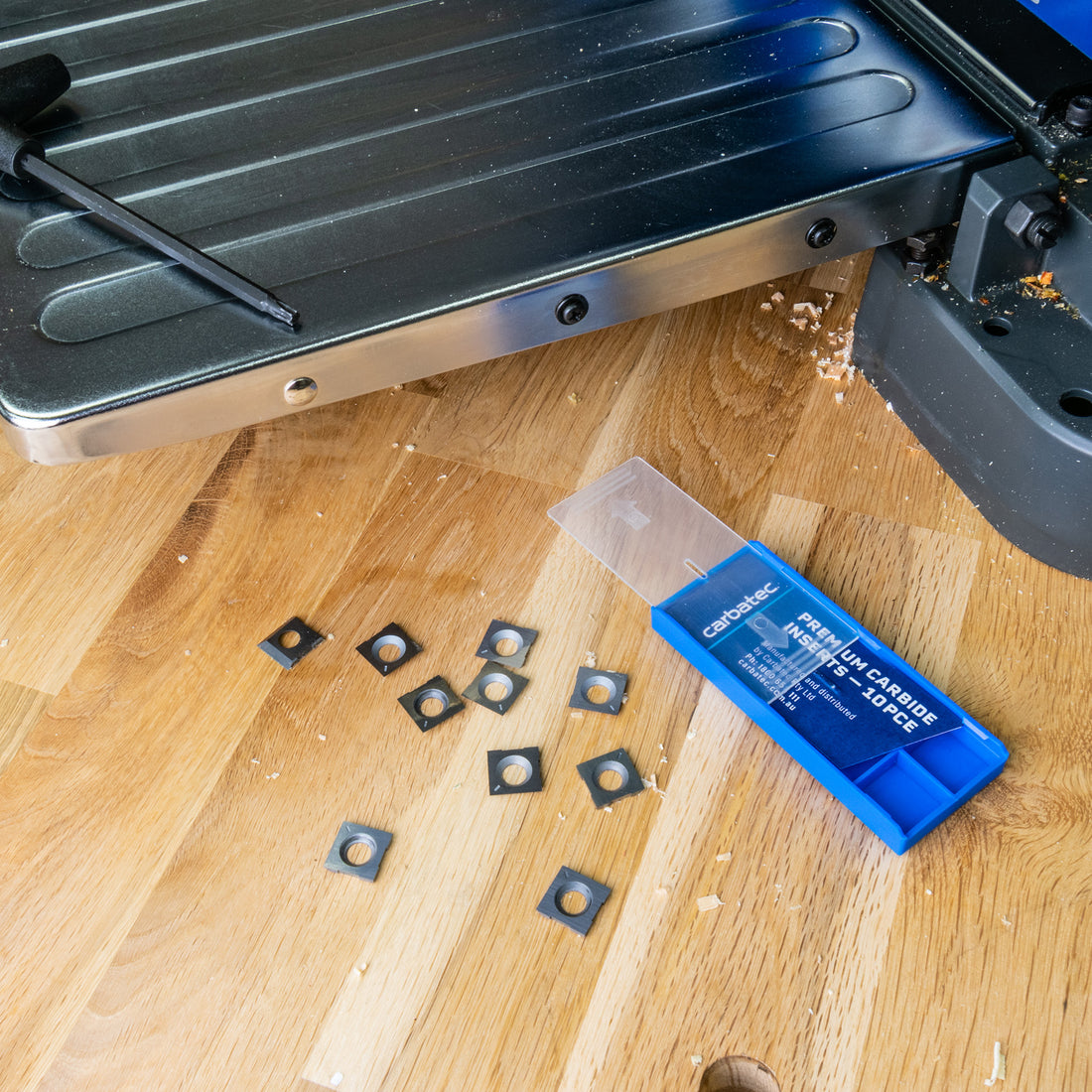 Buy Carbatec Premium Carbide Inserts 14.33x2.0mm Square - 2 edges ...